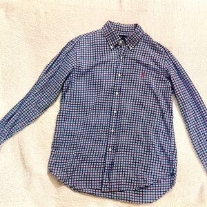 Ralph Lauren Multicolor Checkered Button Down Shirt